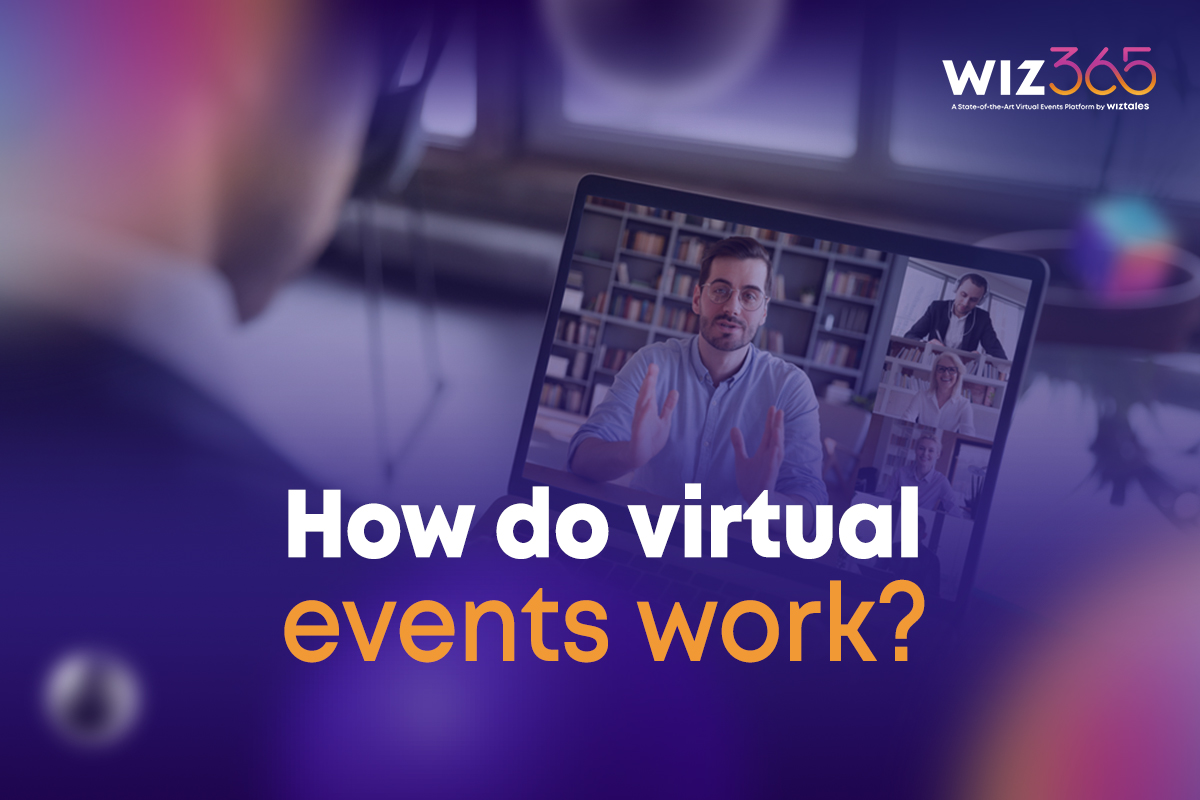 How do virtual events work