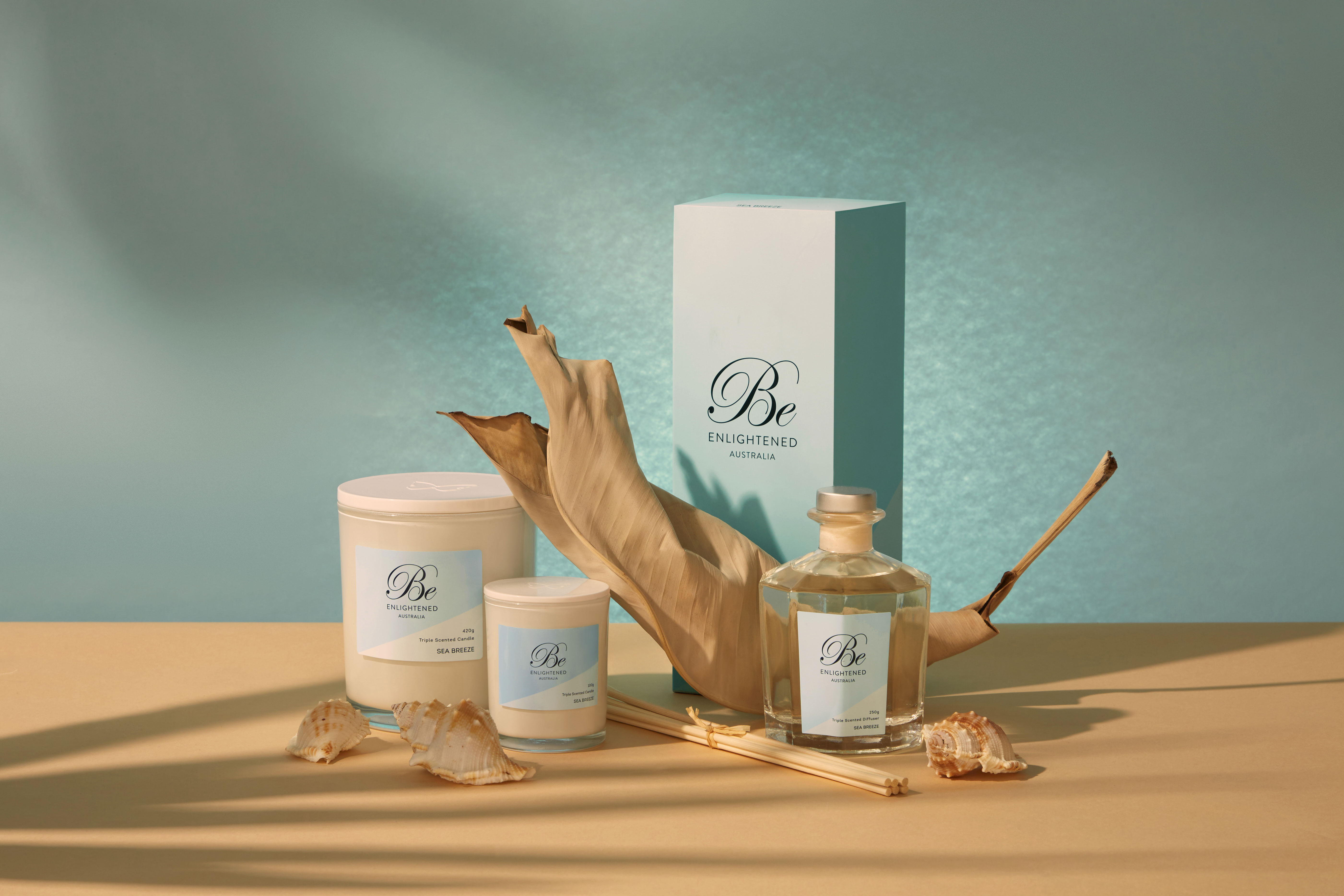 Styled Candle Shoot for Be Enlightened