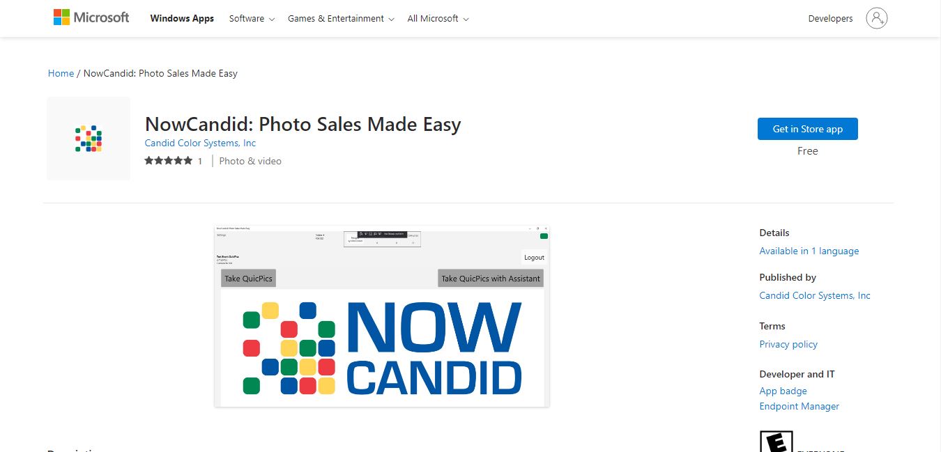 NOW Candid's Microsoft App out now! NowCandid
