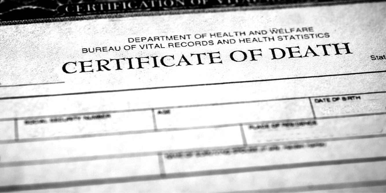 HUG How to Request a Death Certificate A Comprehensive Stateby