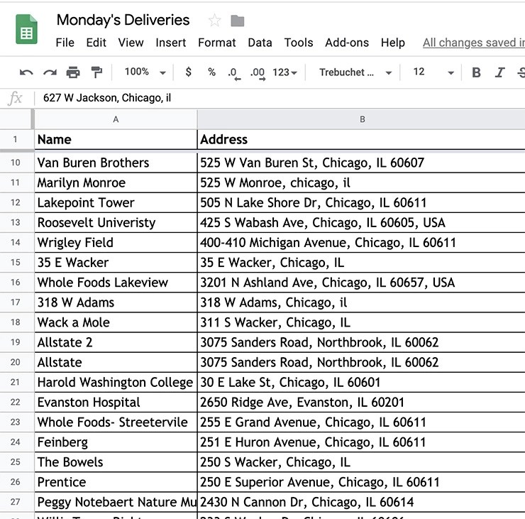 3 Ways To Plan A Delivery Route With Excel