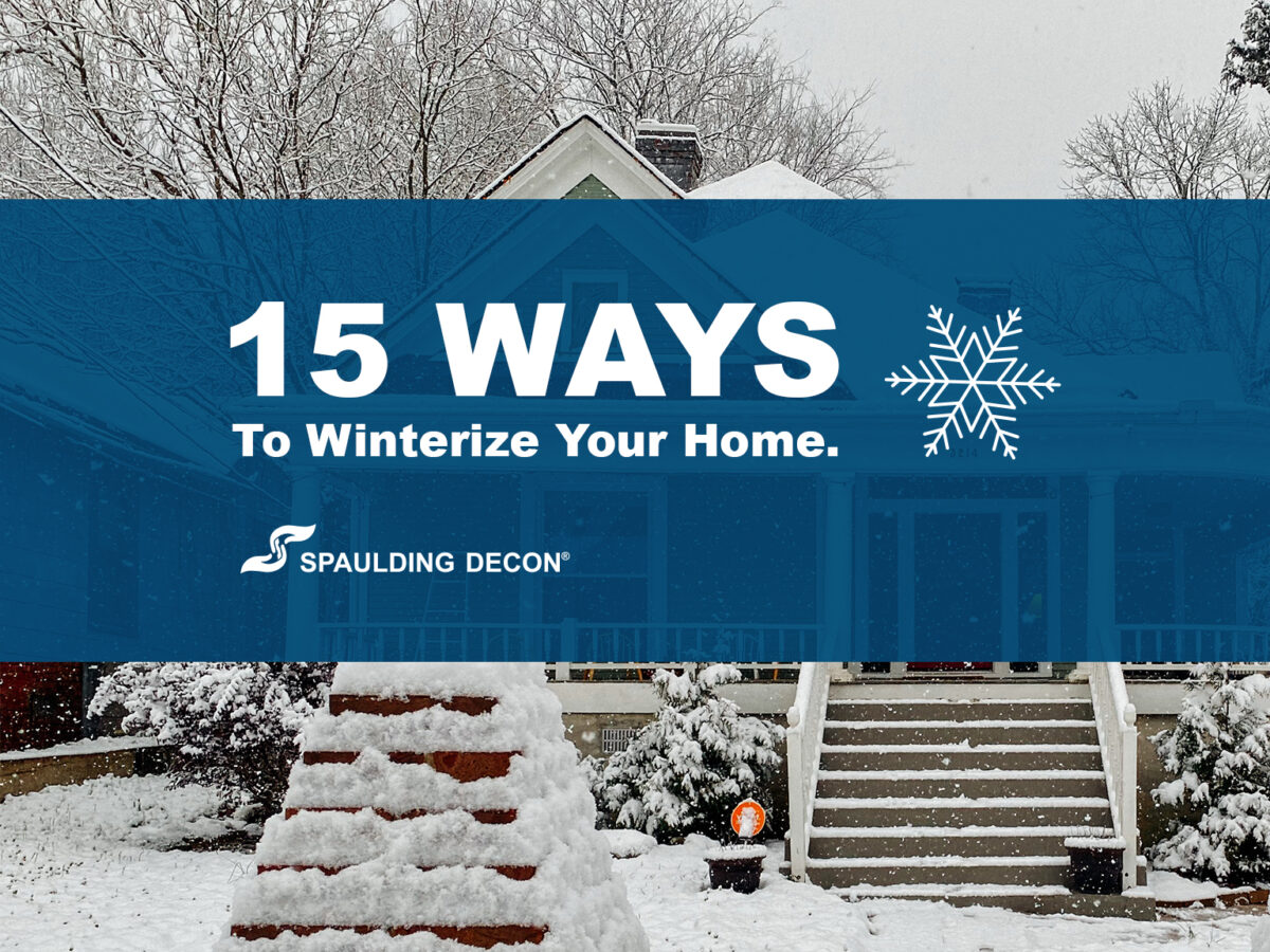 15 Ways to Winterize your home