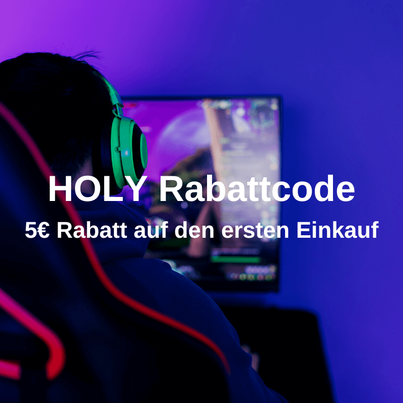 Rabattcode HOLY 5€ auf gesunde Energy Drinks