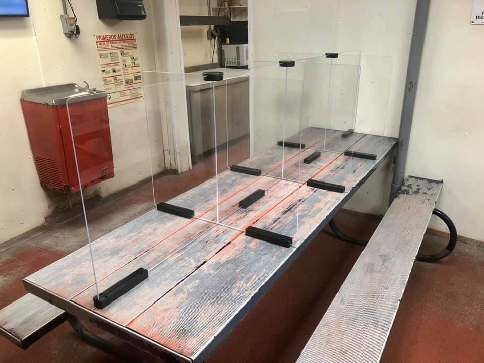 Clear Plastic Barriers for Public Spaces CDS Plastics Inc.