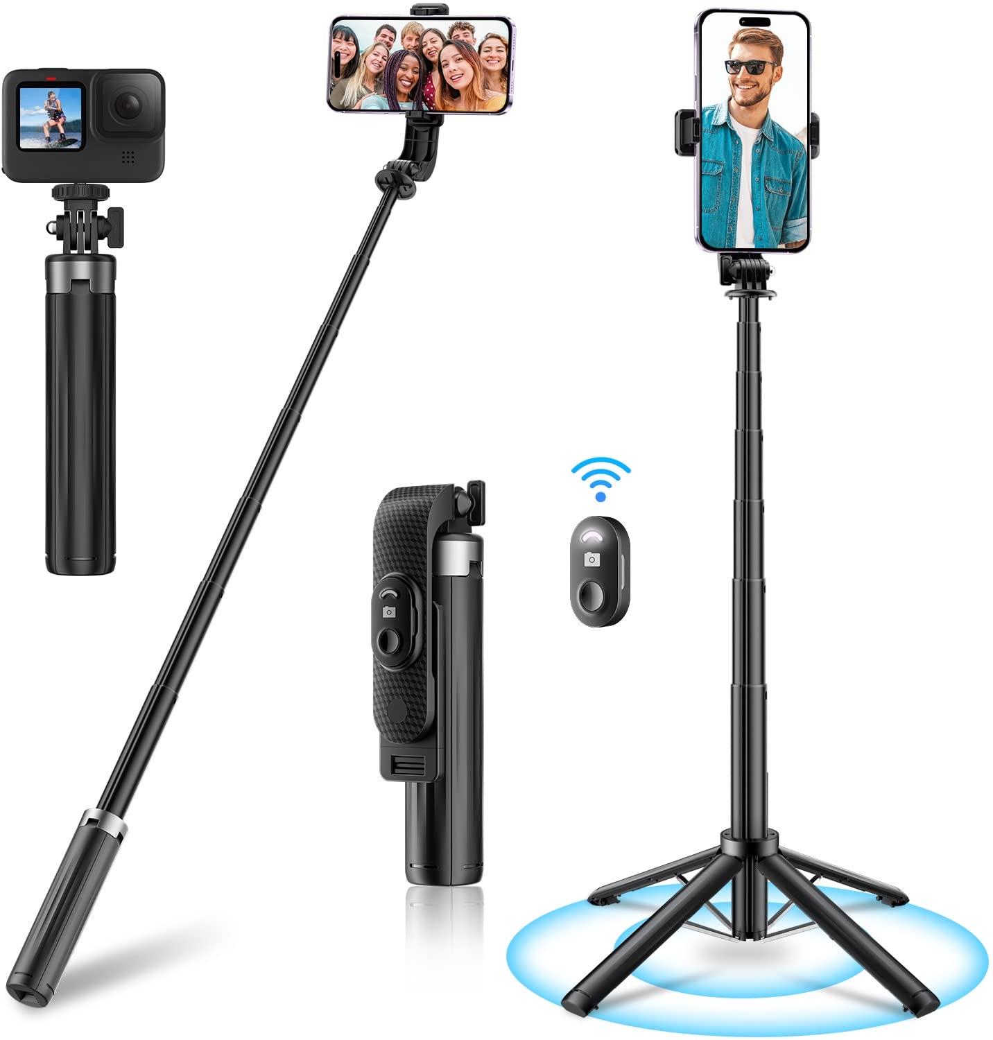 Top 15 Best Selfie Sticks and Tripods for Travel in 2023