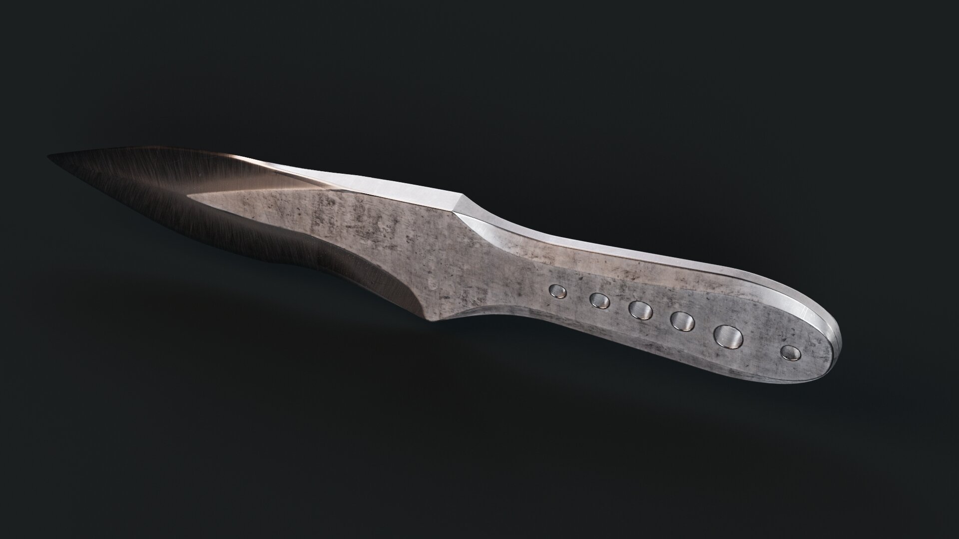 Throwing Knife 3D Models ActionVFX