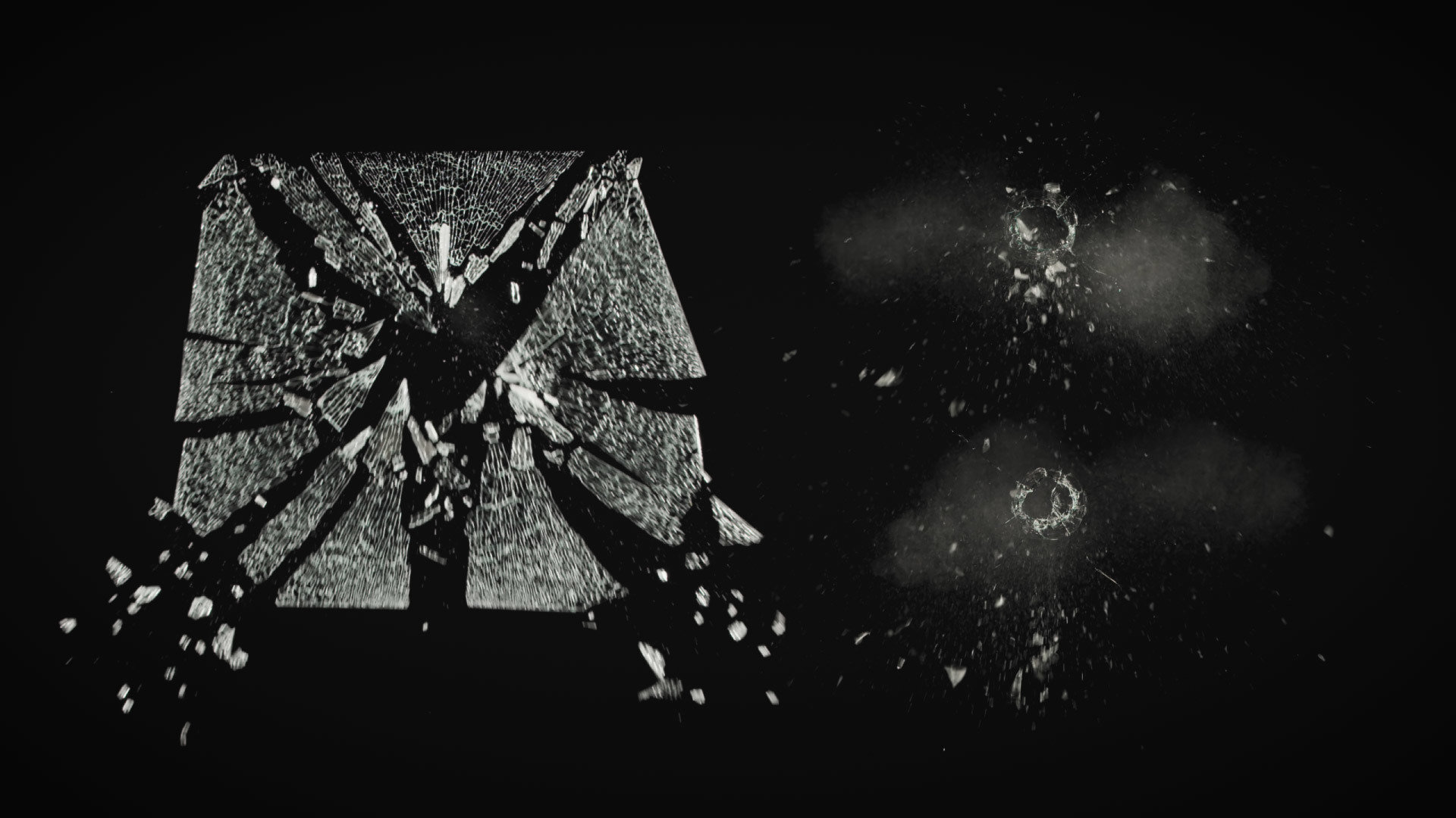 Breaking Glass Stock Footage Collection ActionVFX