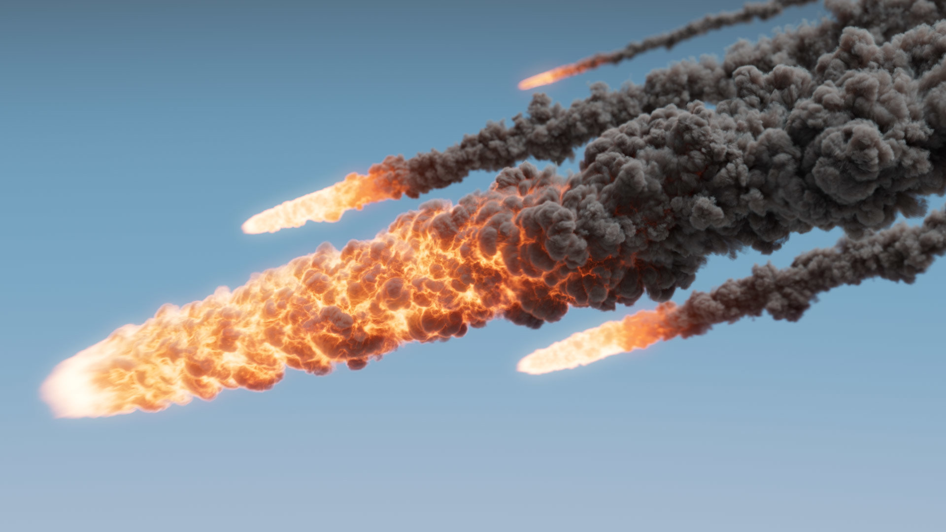 Meteors Stock Footage Collection ActionVFX