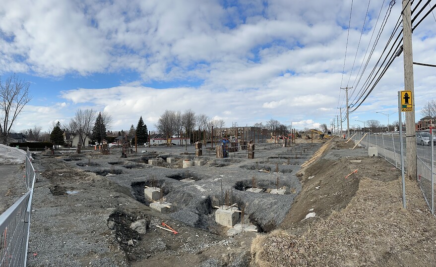 Aera SaintHilaire 2*4 étages Projets en construction Agora Montréal