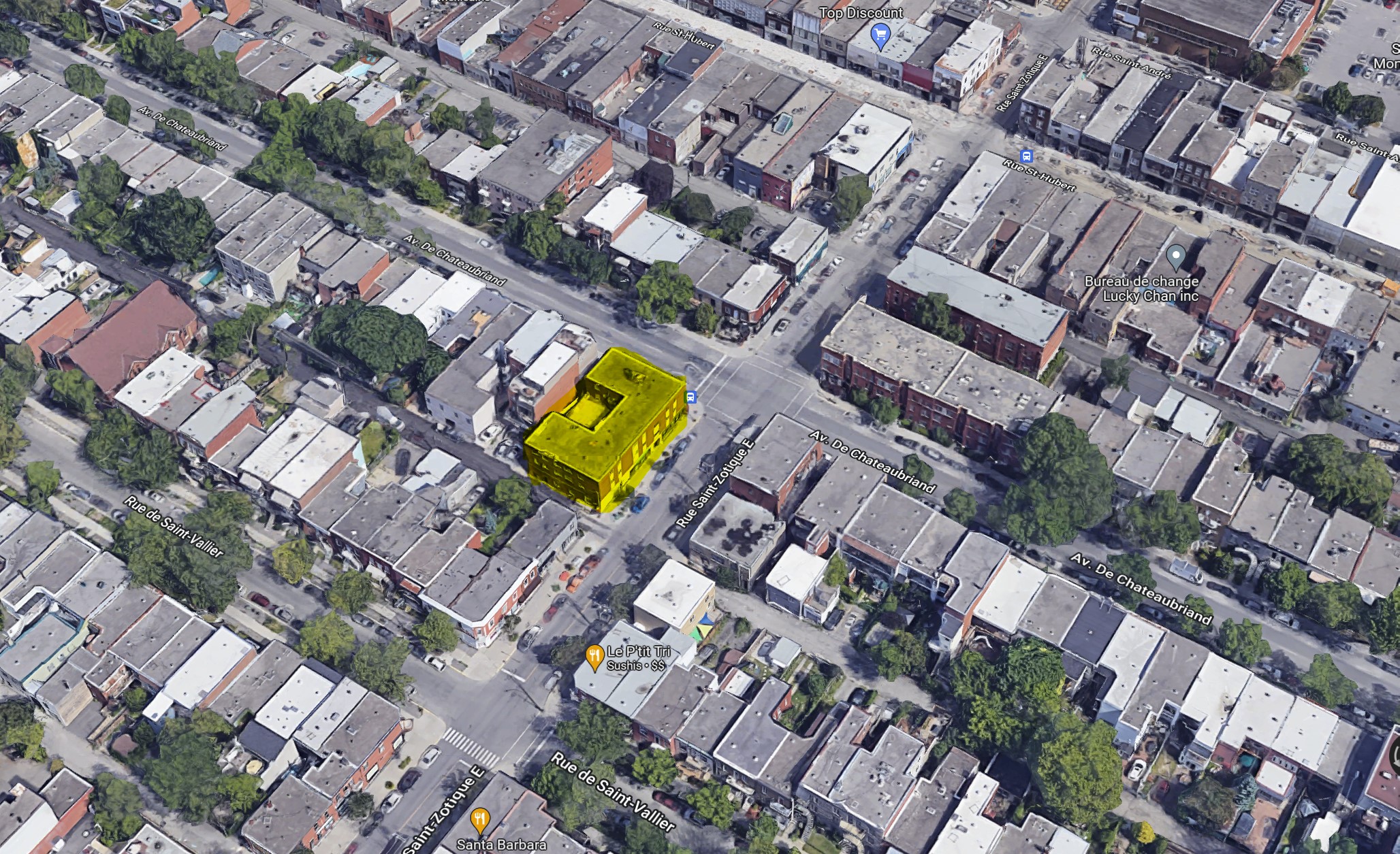 Le 553 de StZotique 3 étages (2023) Projets terminés Agora Montréal