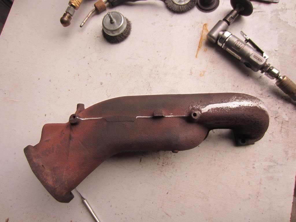Exhaust Manifold Rust Pitting ﻿ BMW 2002 and other '02
