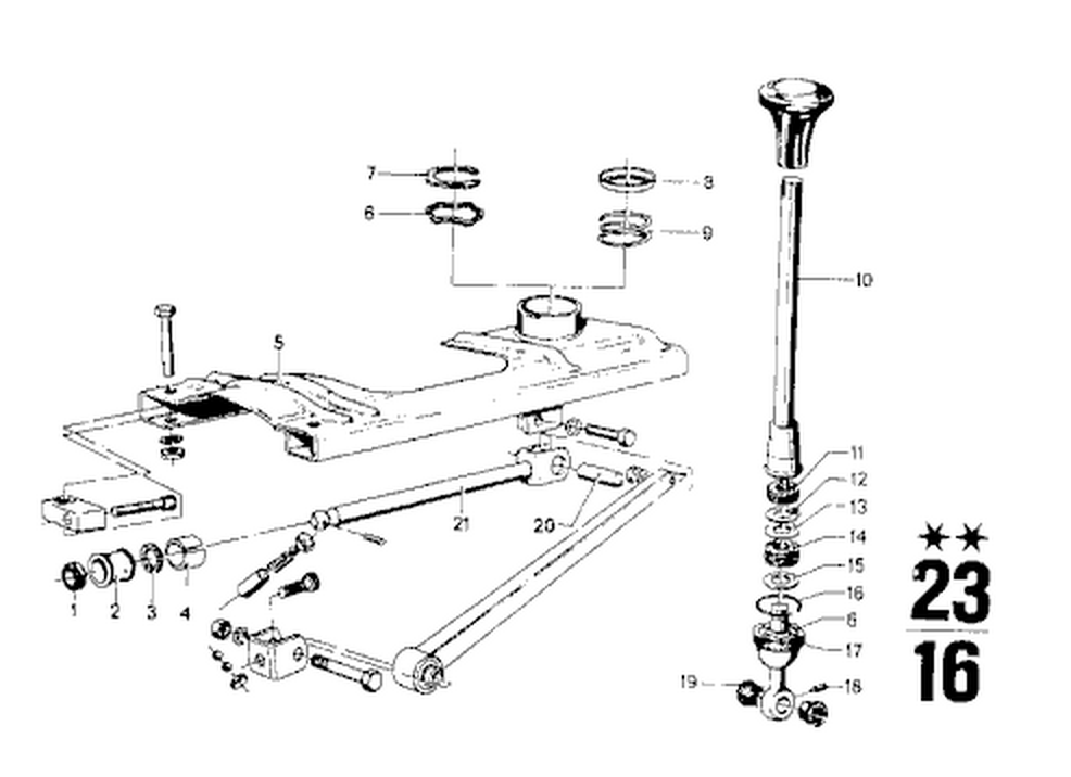 Trick to removing shifter? |﻿ BMW 2002 and other '02