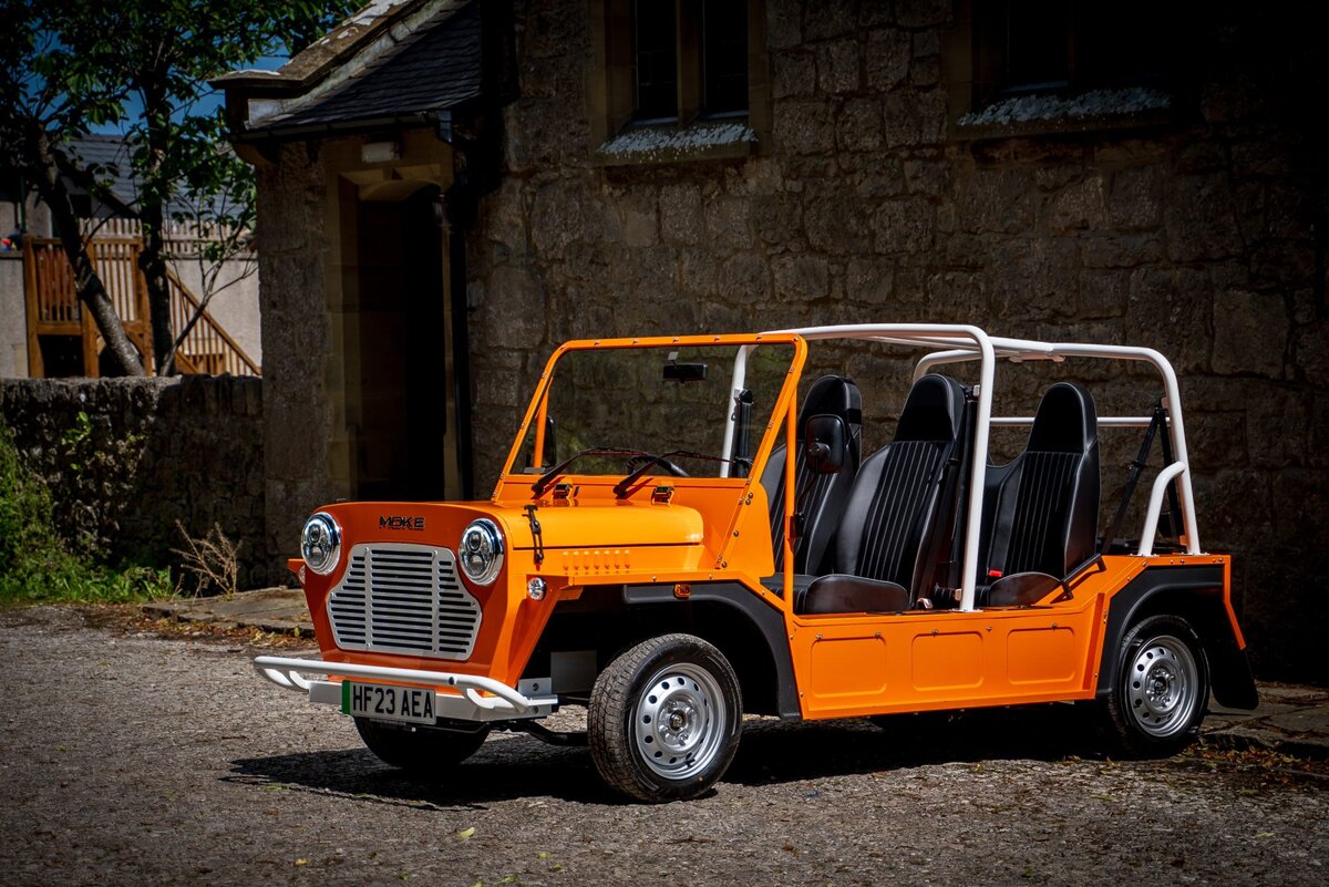 MOKE Electric 2023 Sunset Orange Automatic For Sale
