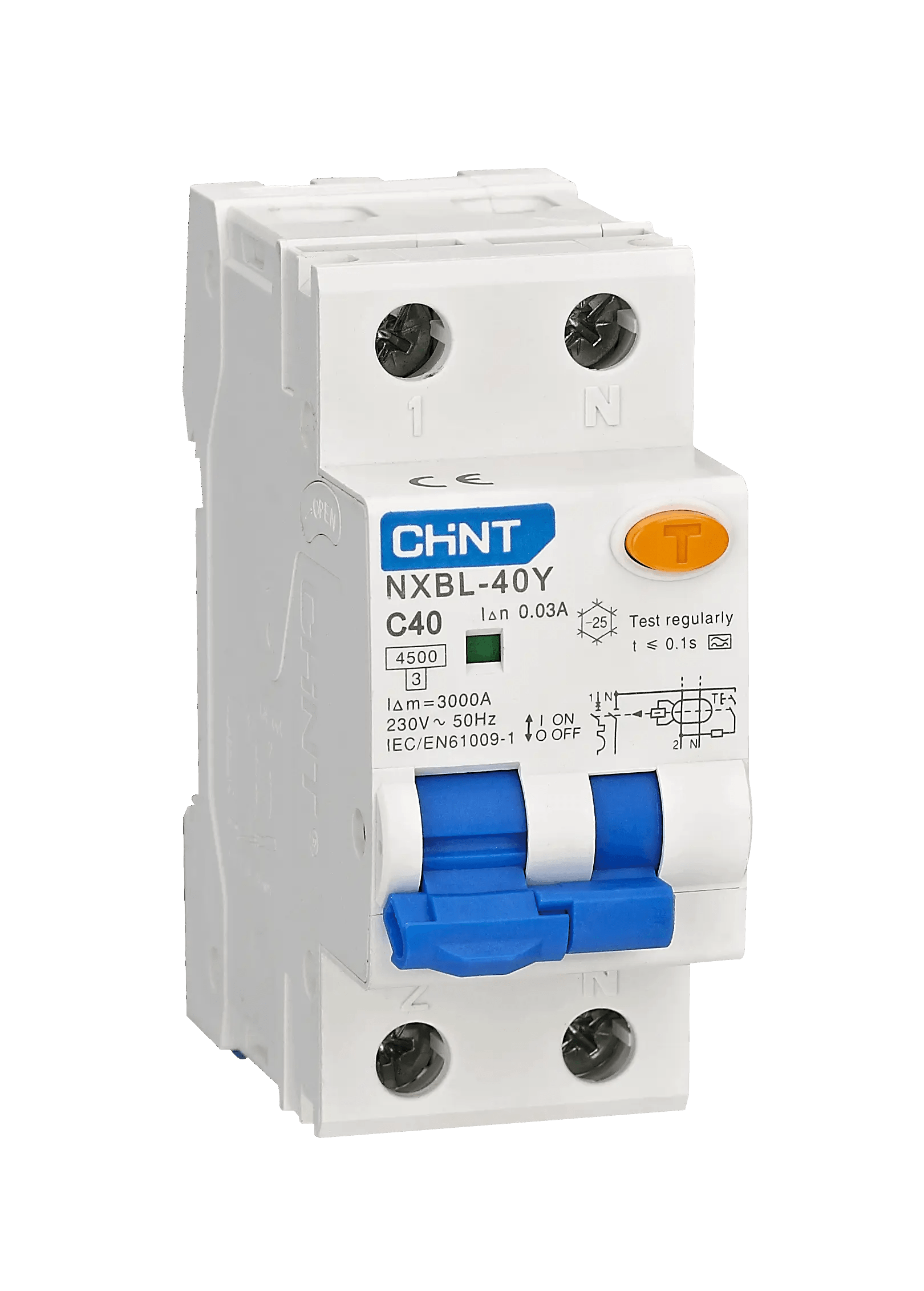NXBL40Y Residual Current Operated Circuit Breaker