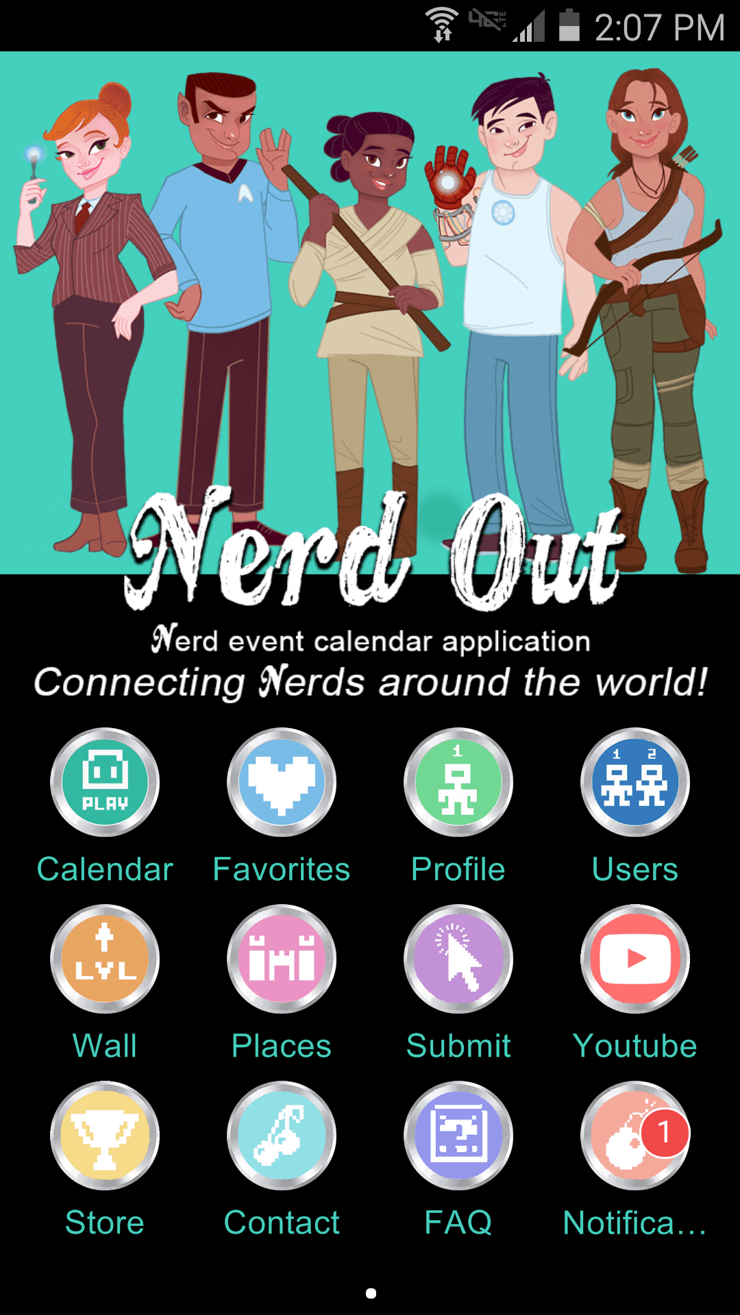 Find geeky stuff to do near you with the Nerd Out app
