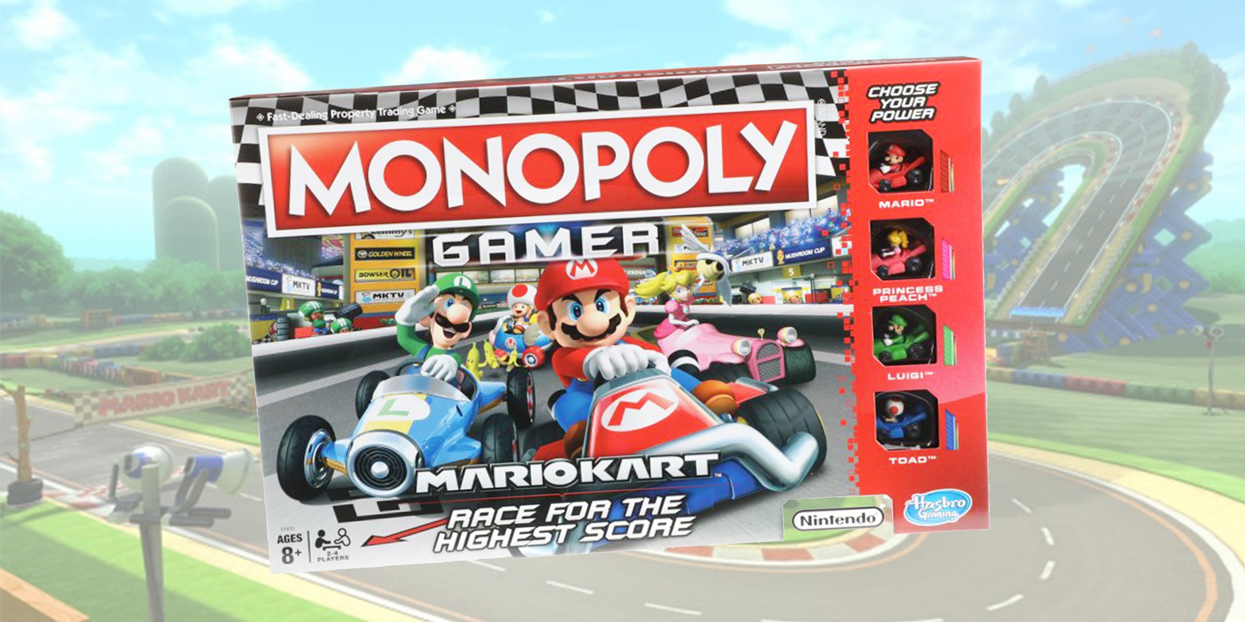 Race your way to riches in Monopoly Gamer Mario Kart