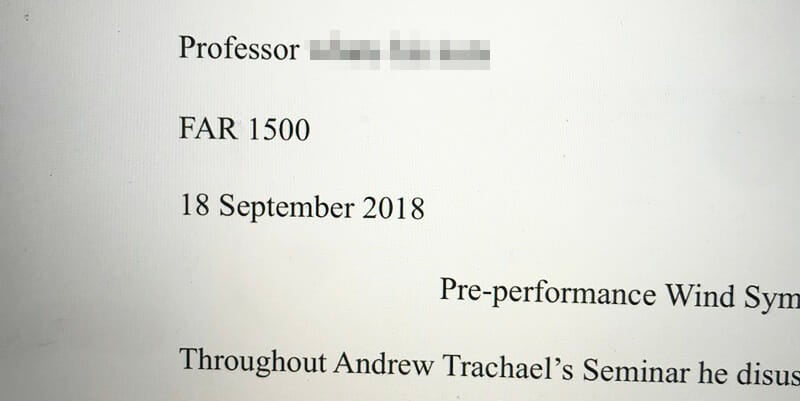 Student Turns in Paper with the Name 'Professor Whats His Nuts'