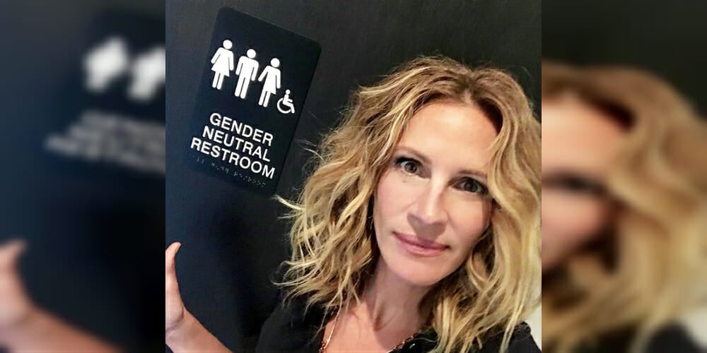 Julia Roberts Endorses GenderNeutral Bathrooms The Daily Dot