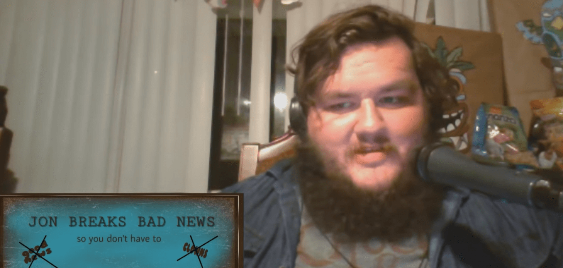 Jon Breaks Bad News is Here To Tell You Something Unpleasant