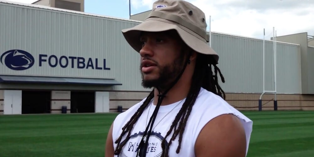 Penn State Football Player Receives Racist Letter About His Dreadlocks
