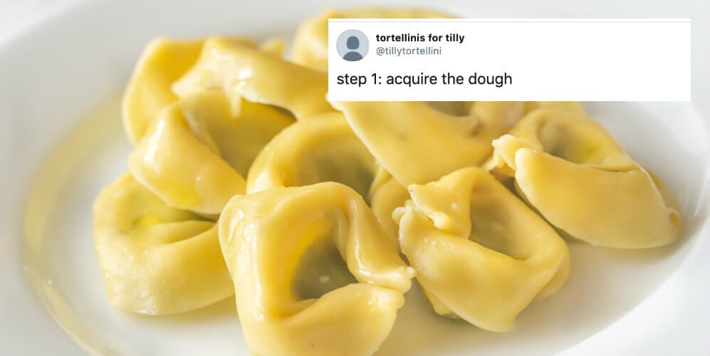 Tortellini for Tilly Tinder Man Shows Off Technique on