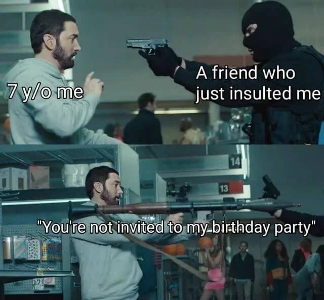 New Meme Alert It's Eminem, Holding a Rocket Launcher