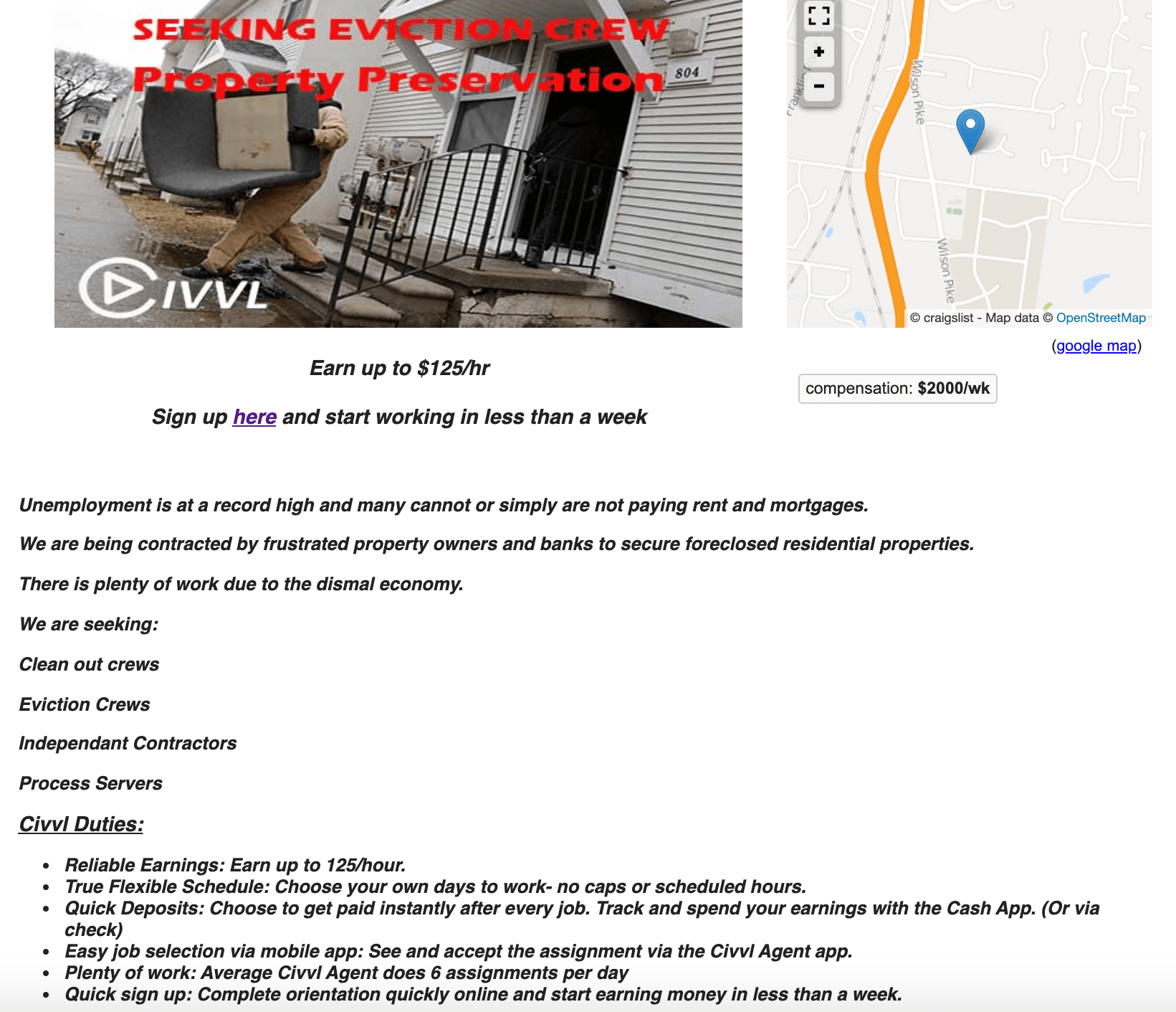 How Legit Is Civvl, the Gig Economy Company for Evictions?