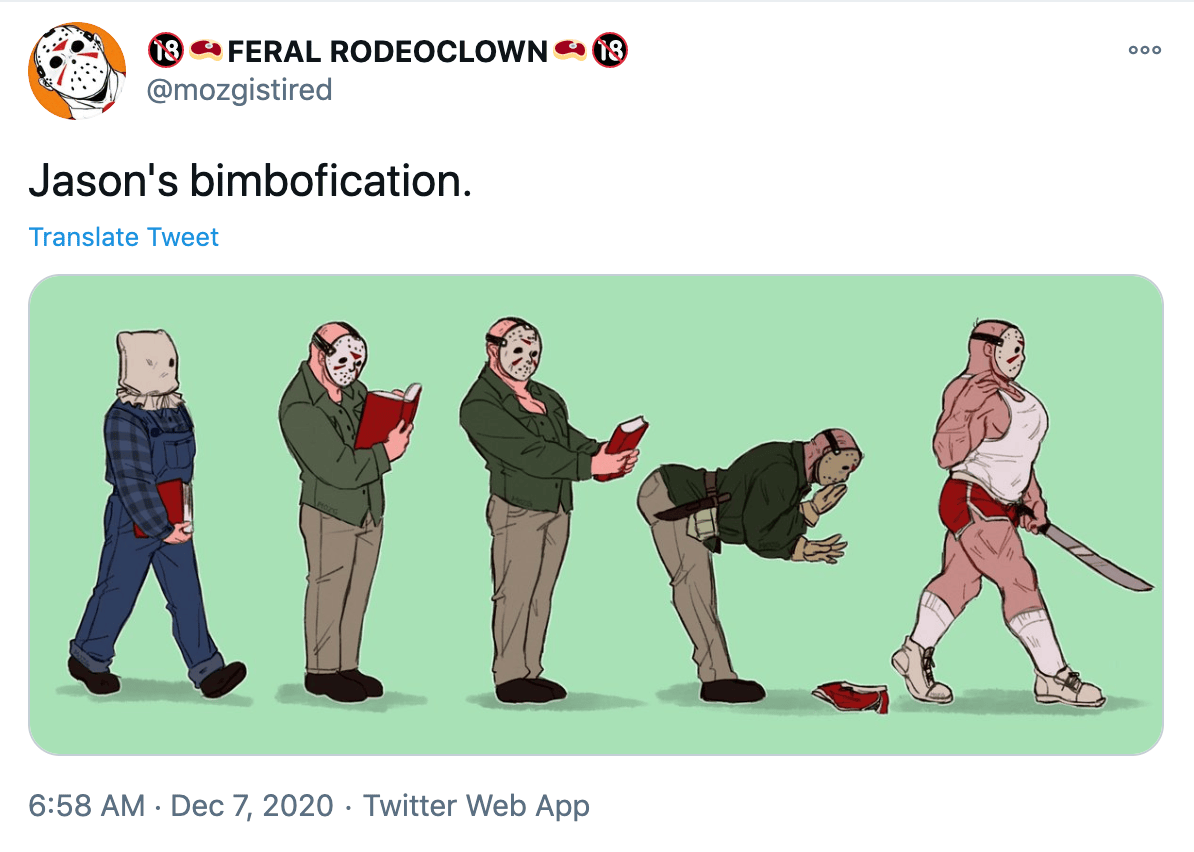 The Bimbofication of Horror Villains Is a Very 2020 Meme