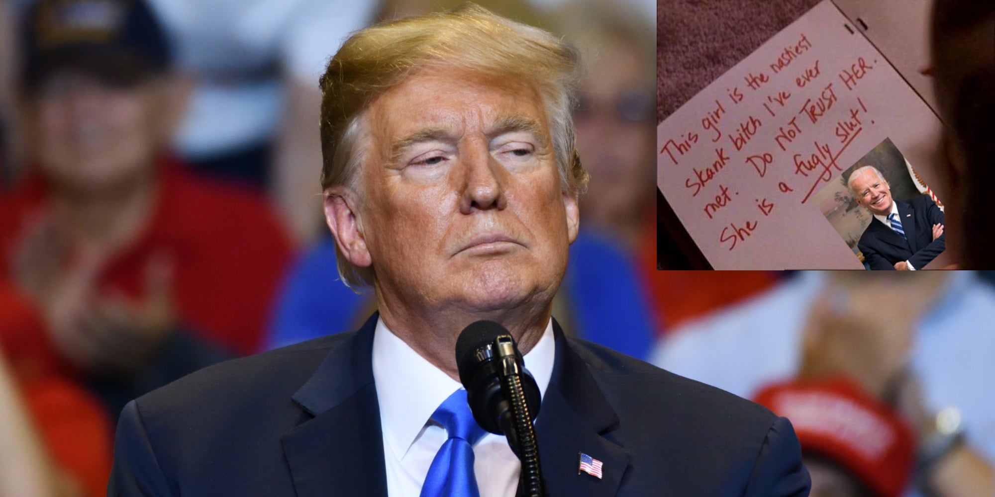 Trump's 'Note' To Biden Is Already A Meme