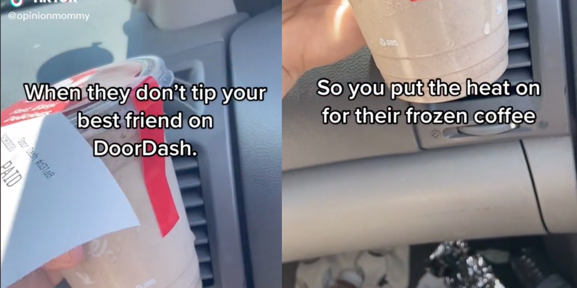 TikToker Jokes About Ruining DoorDash Order After Customer Doesn't Tip