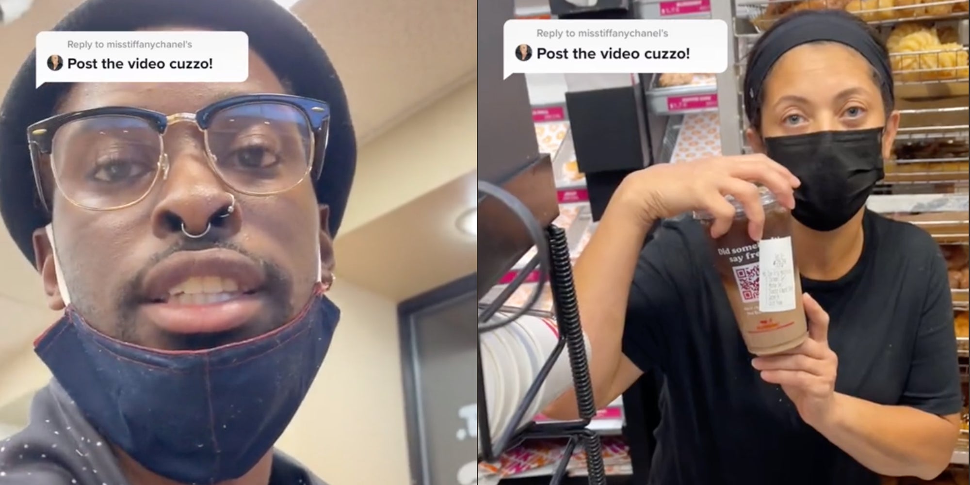 Dunkin' Employee's Viral Confrontation With TikToker Sparks Debate