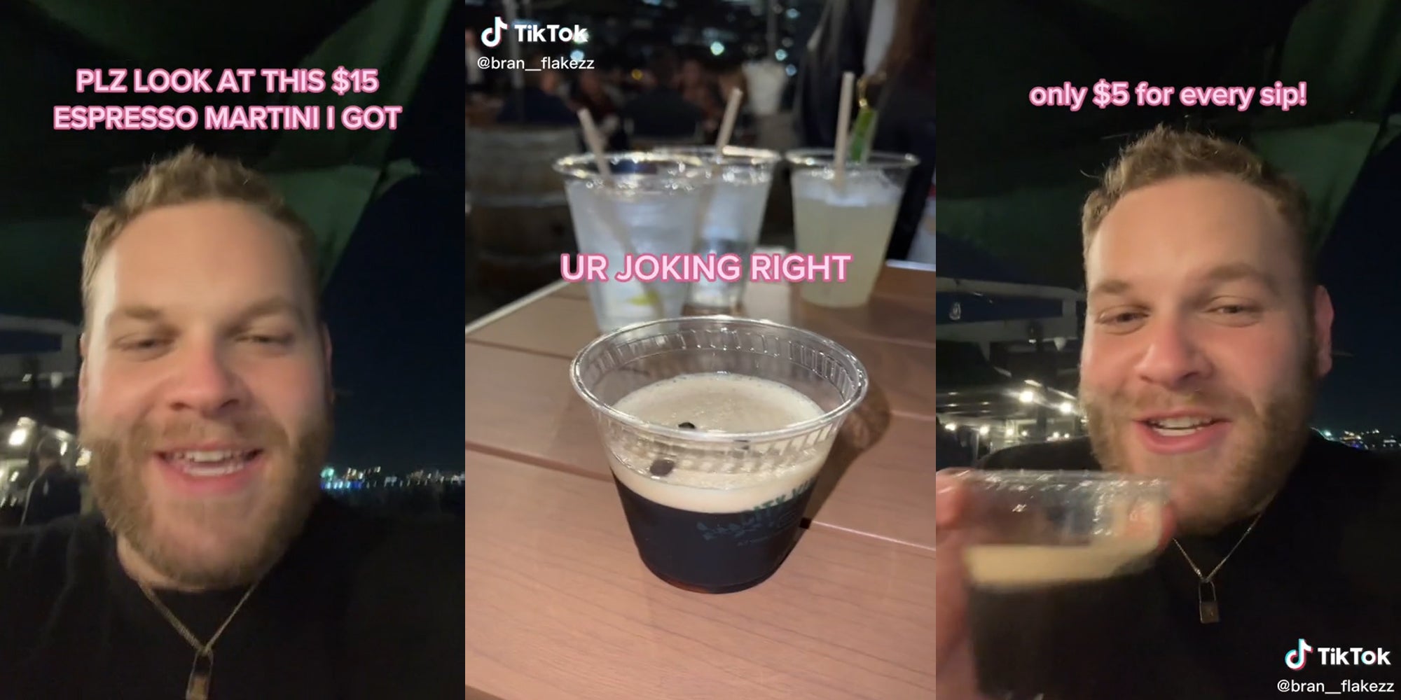 New Yorker Shares Espresso Martini He Got for 15