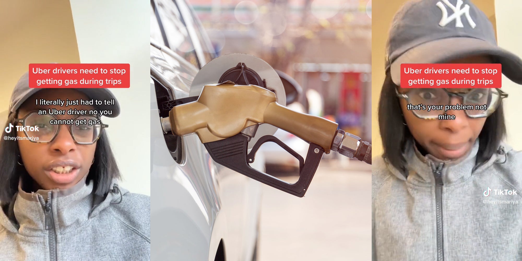 Customer Slams Uber Driver Who Stops for Gas MidRide