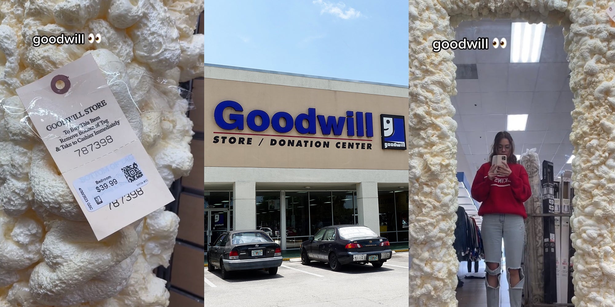 Customer Catches Goodwill Selling DIY Mirror for 40