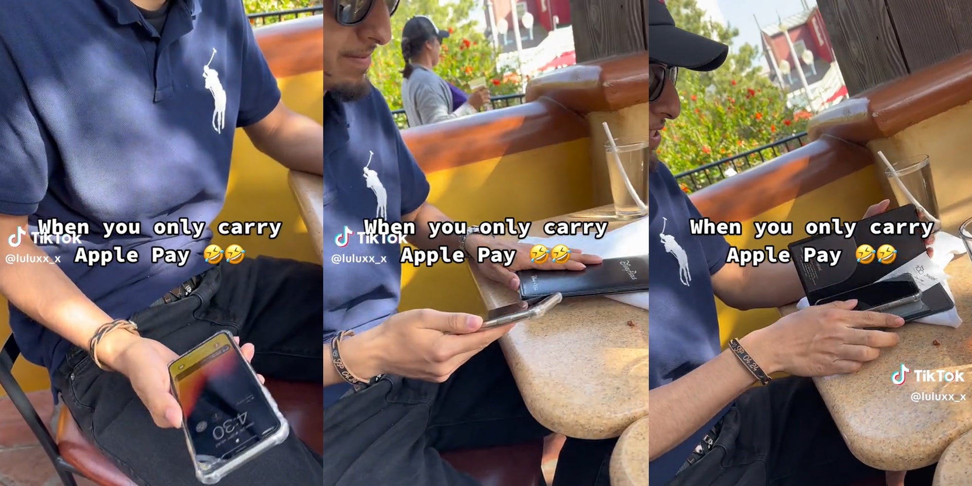 Customer Gives Phone to Server When They Only Have Apple Pay