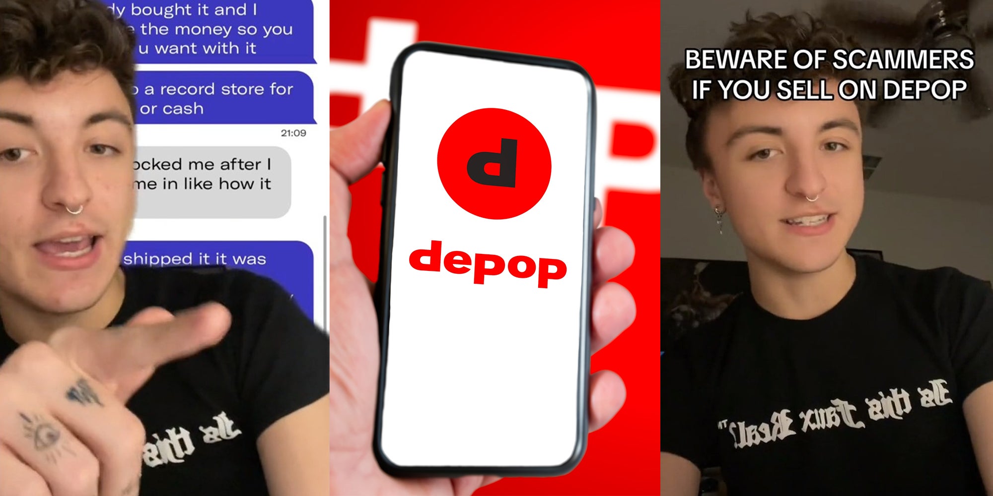 Depop Vinyl Scam Seller Calls Out Refund for 135