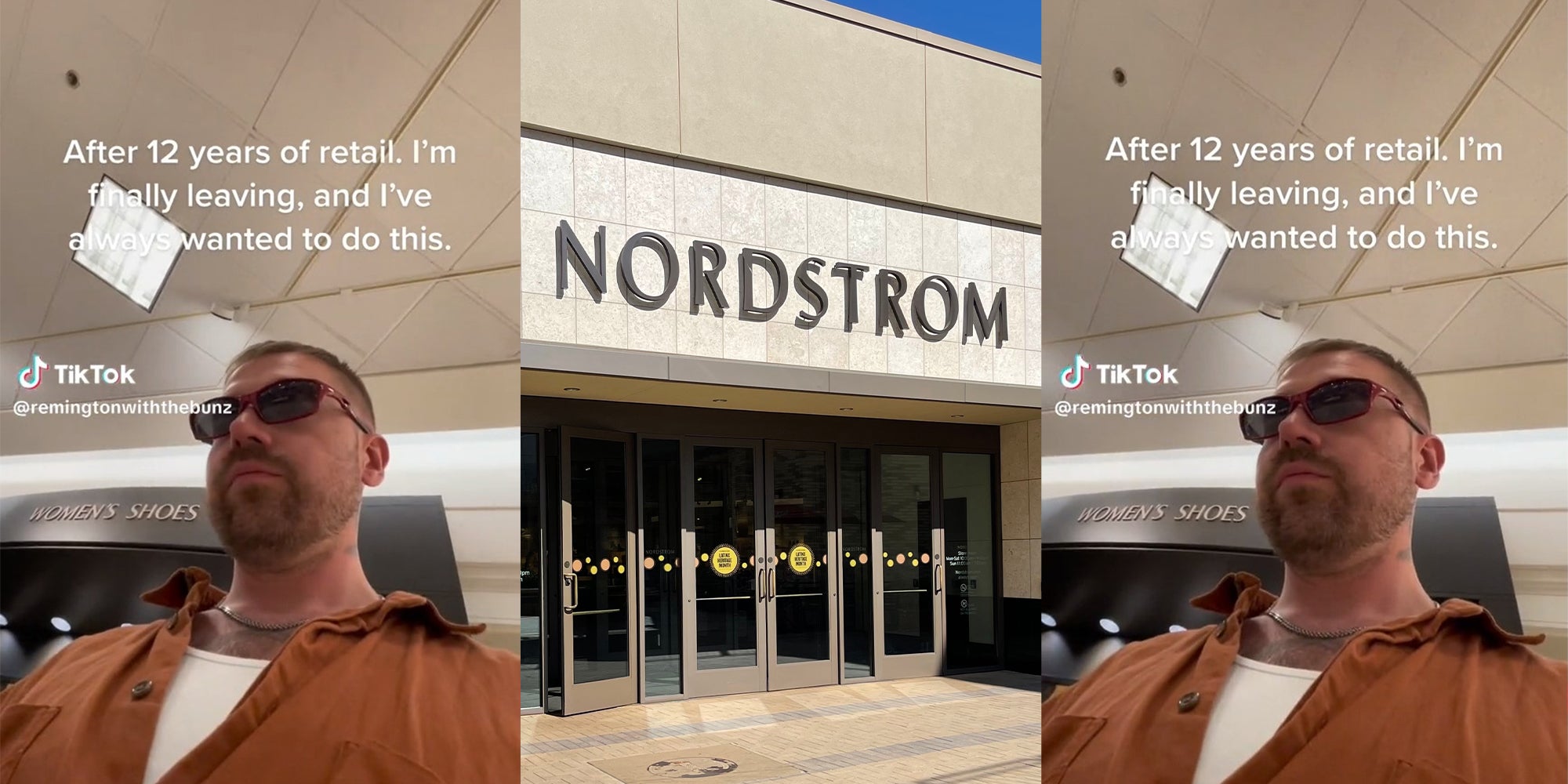 Nordstrom Employee Announces Last Shift On(04)