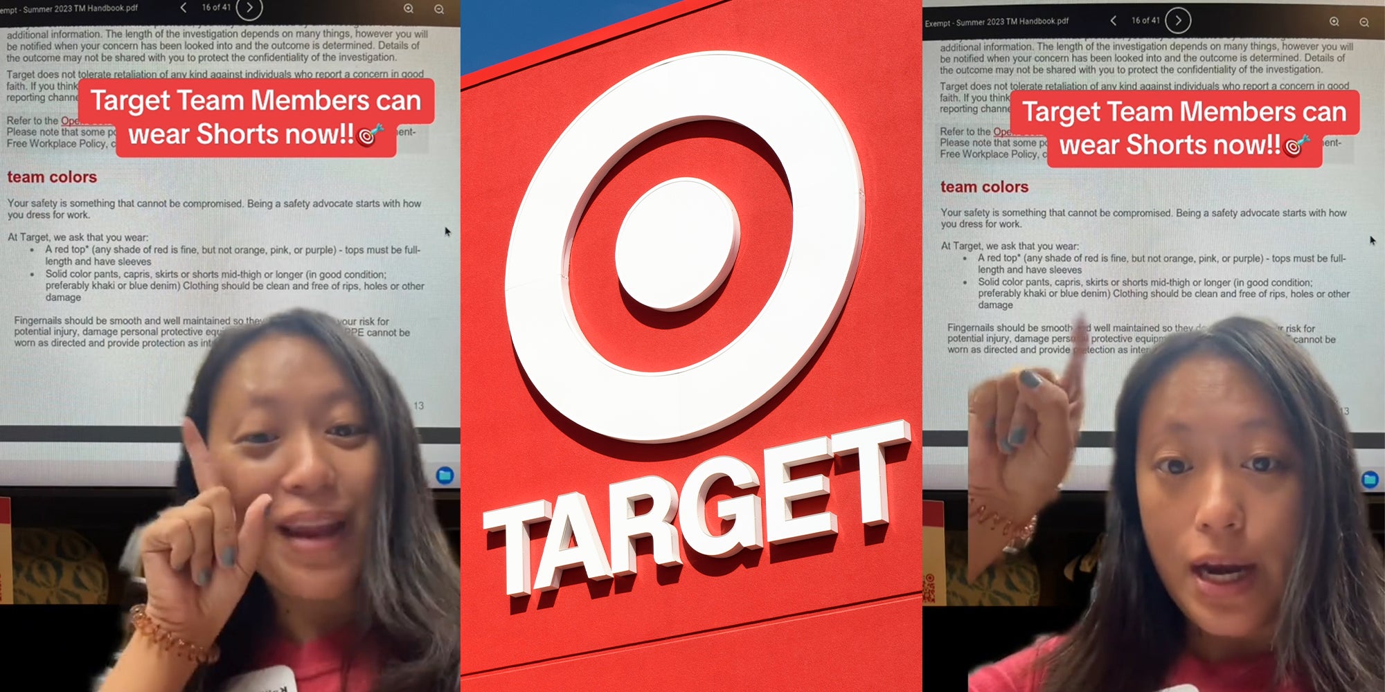 Target Worker Says Shorts Can Now Be Worn on the Job