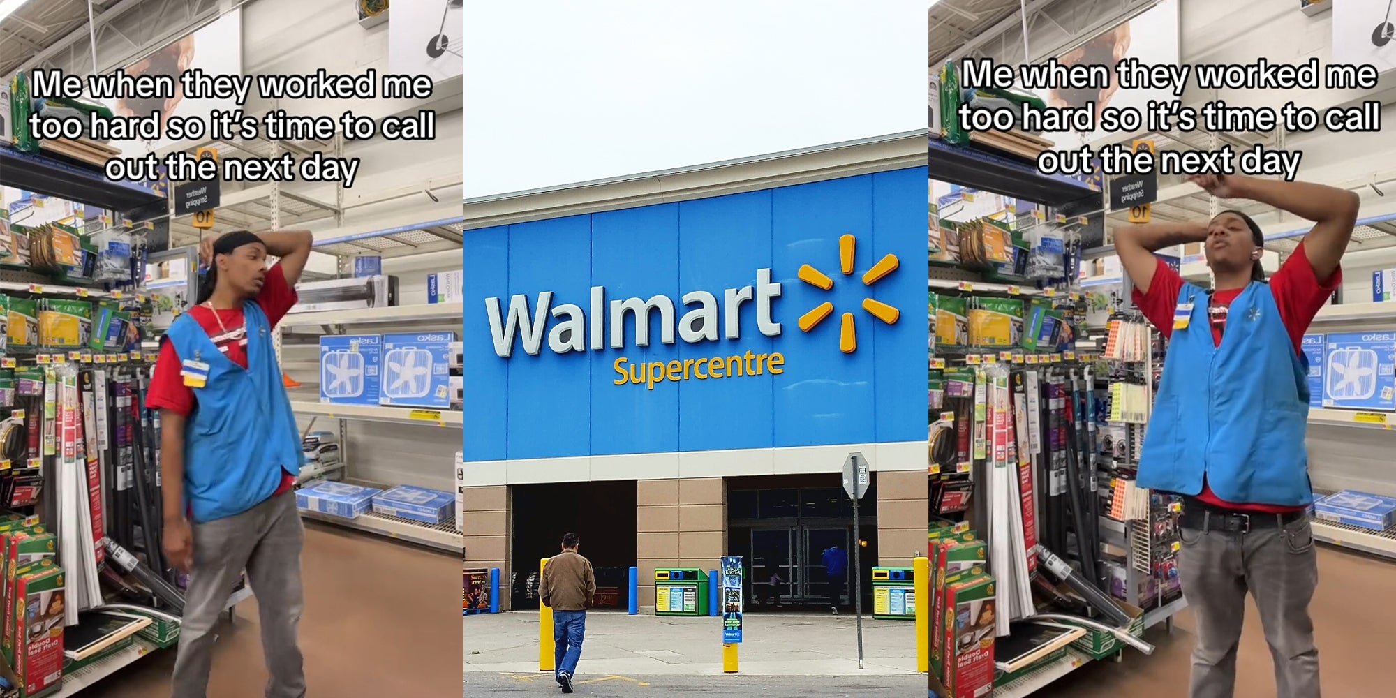 Walmart Worker Calls Out After Working Too Hard