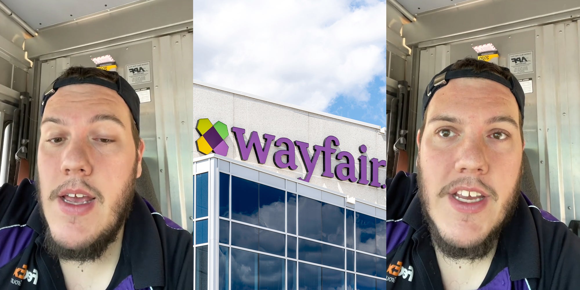 Delivery Driver Issues PSA About Furniture From Wayfair