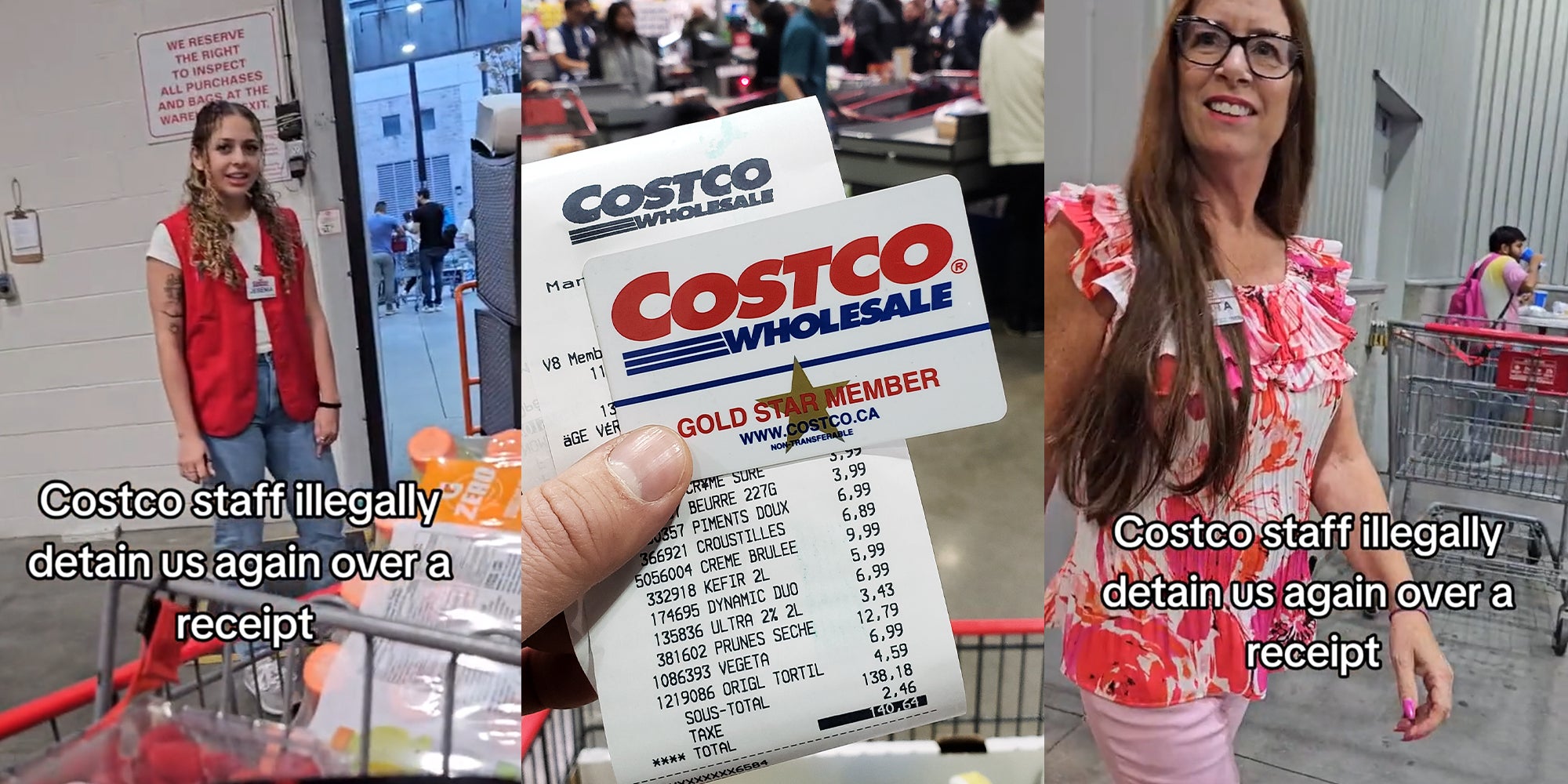 Costco Customer Said Worker ‘Illegally’ Detained Him Over Receipt