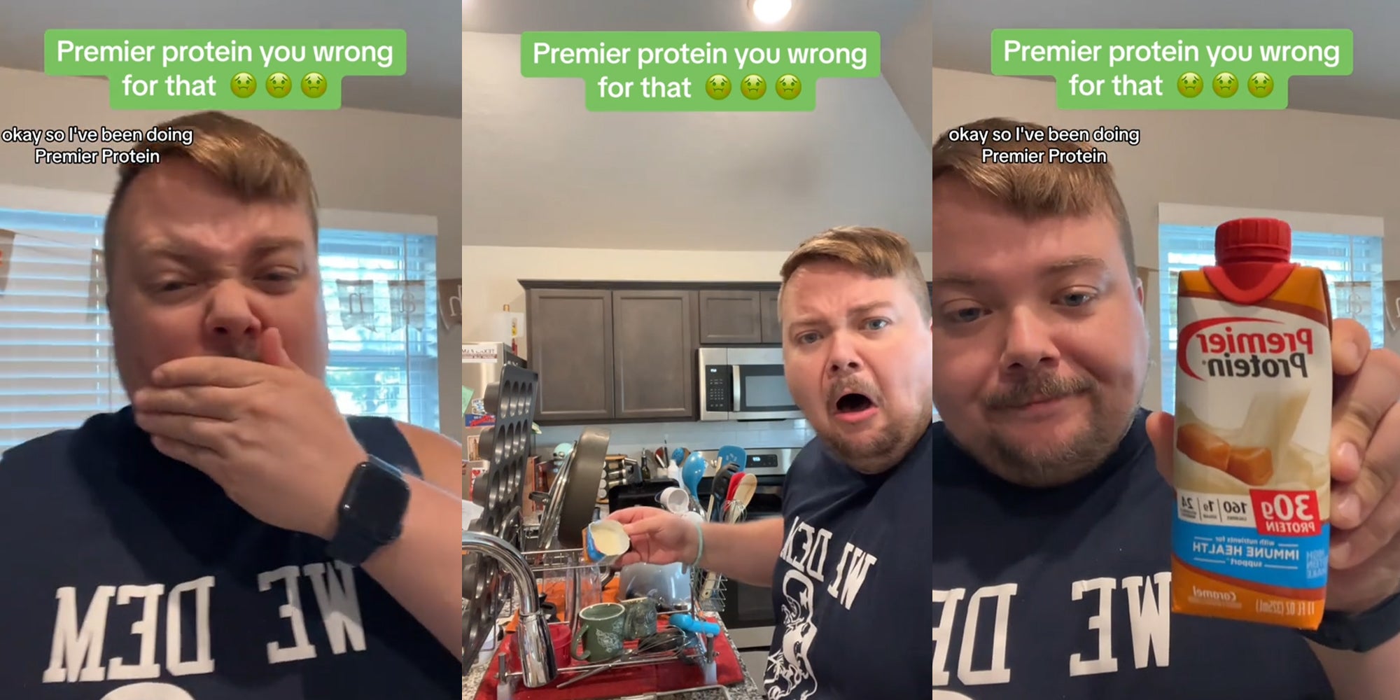'This is at the bottom of these shakes' Sam's Club Shopper Exposes Premier Protein Shake