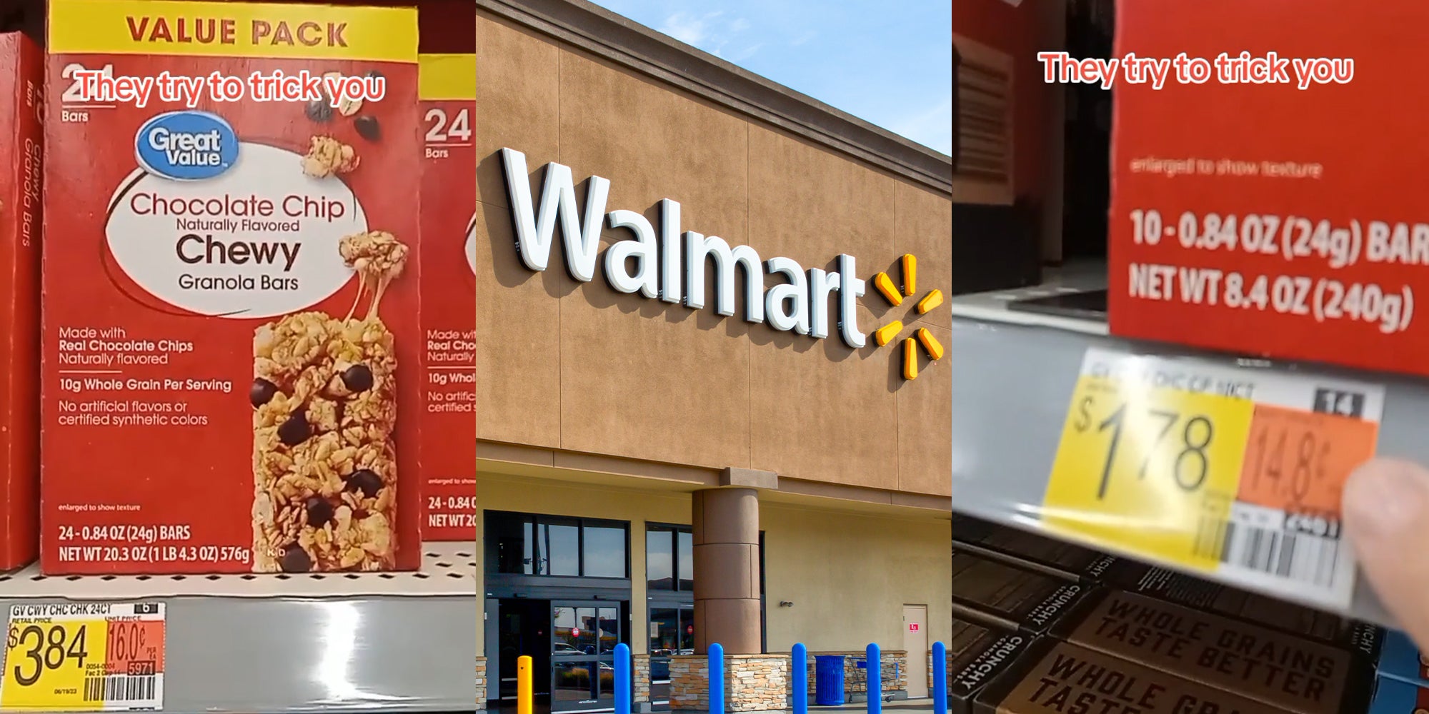 Walmart Customer Says ‘Value Pack’ Items Aren’t the Best Deal