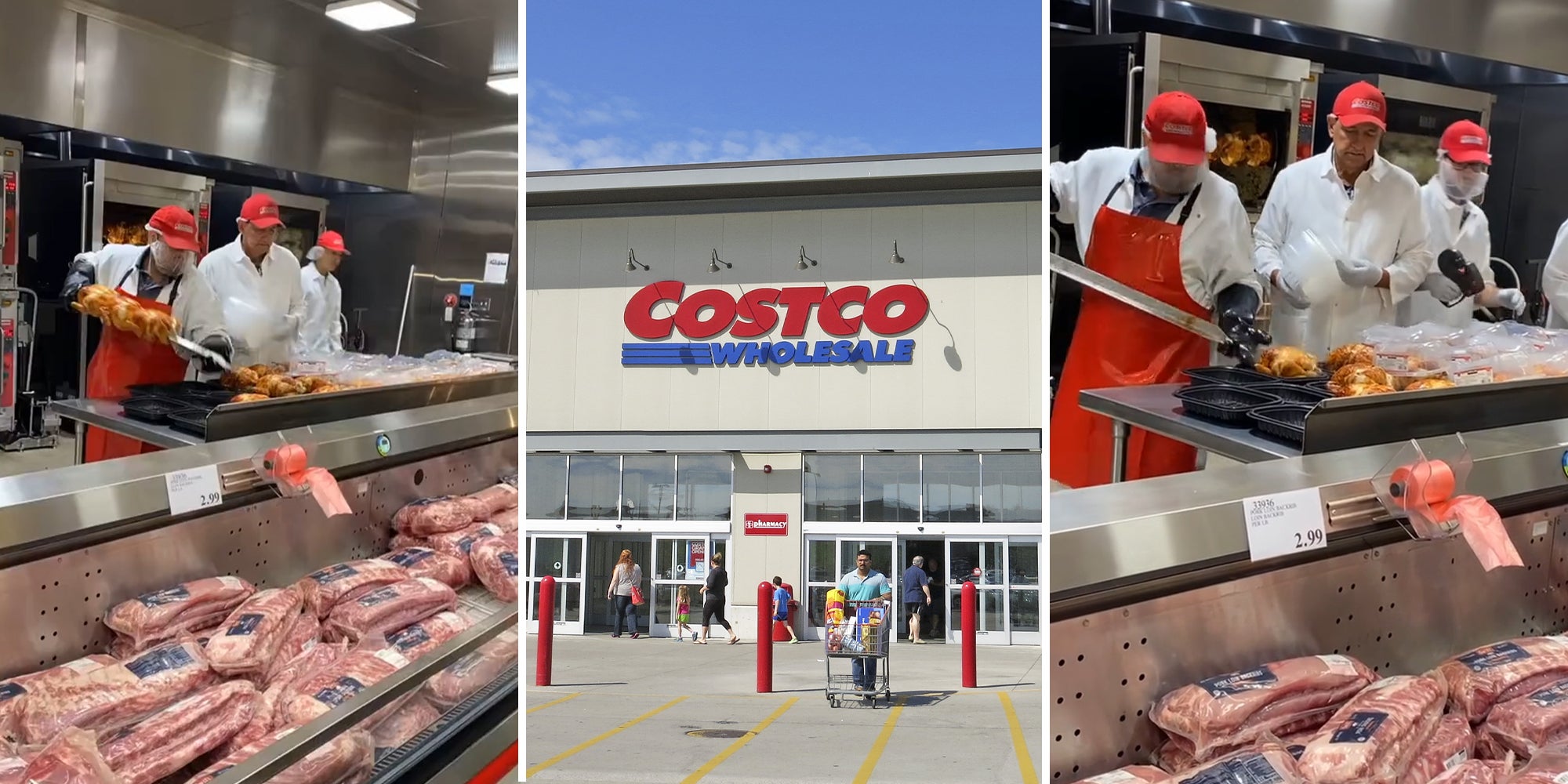 Viewers Praise Costco Workers' Rotisserie Chicken Packaging