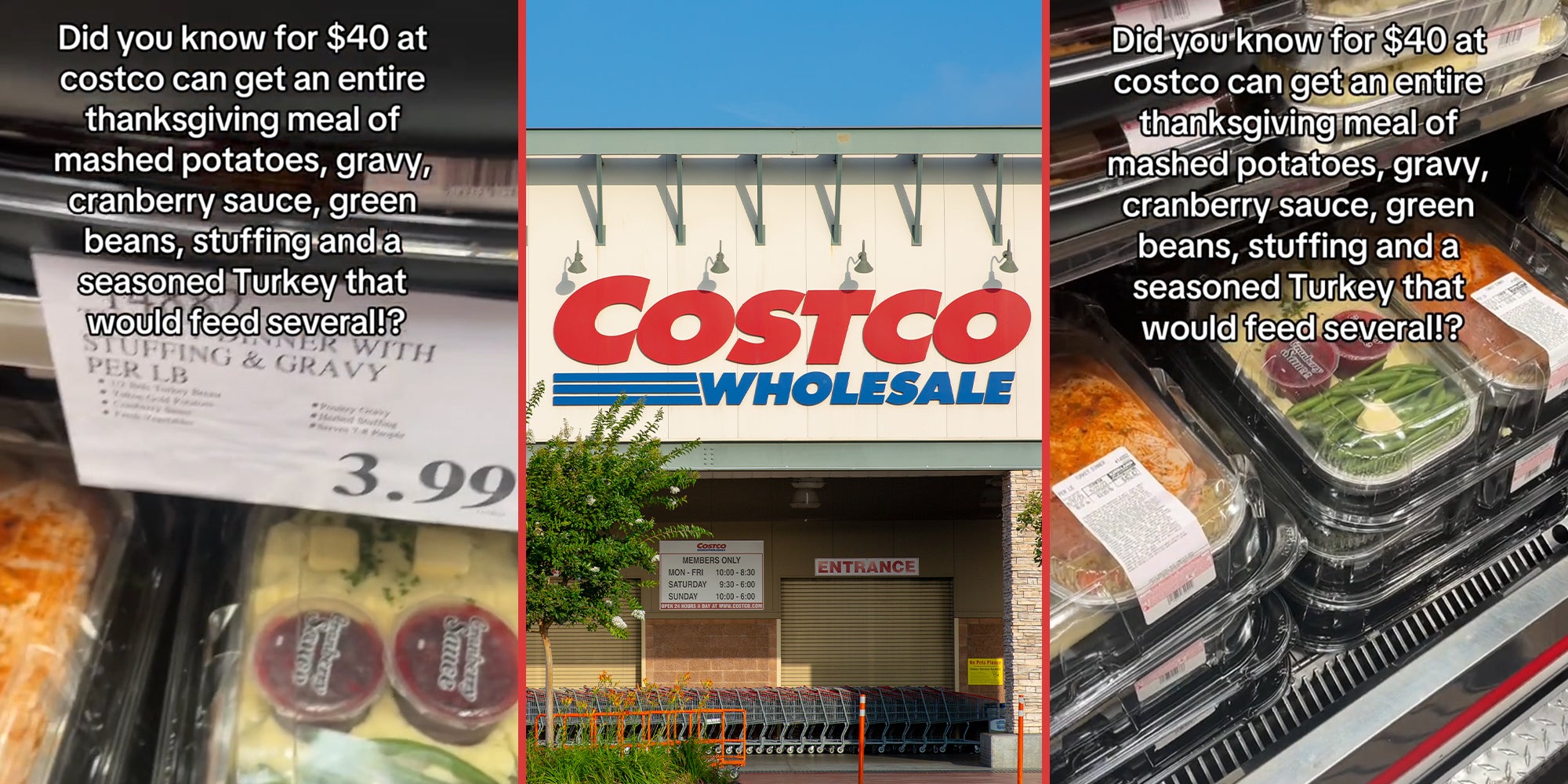 Thanksgiving Meal at Costco ToGo Is 40. Here’s What’s In It