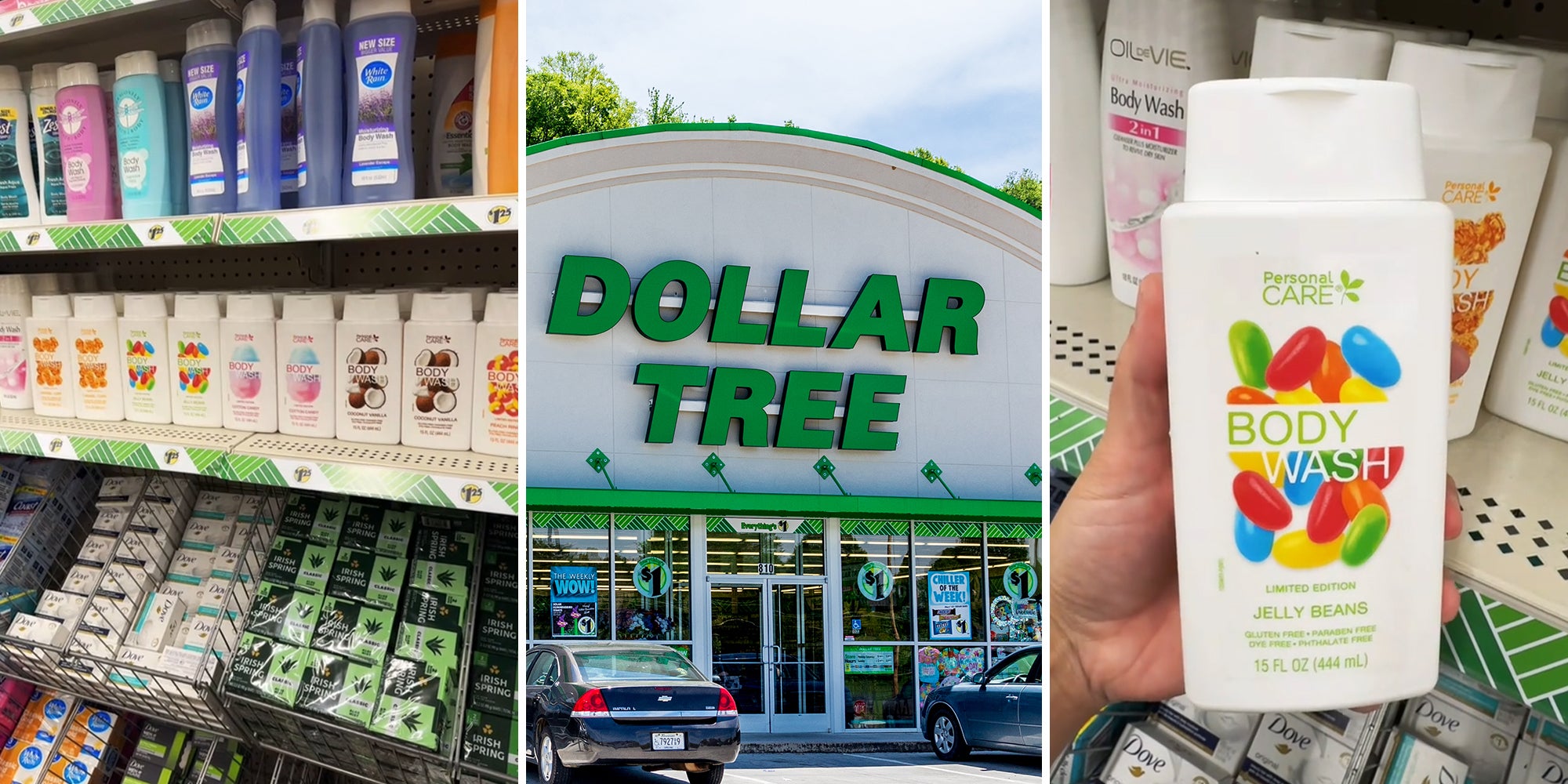 Shopper Finds Native Body Wash Dupes at Dollar Tree