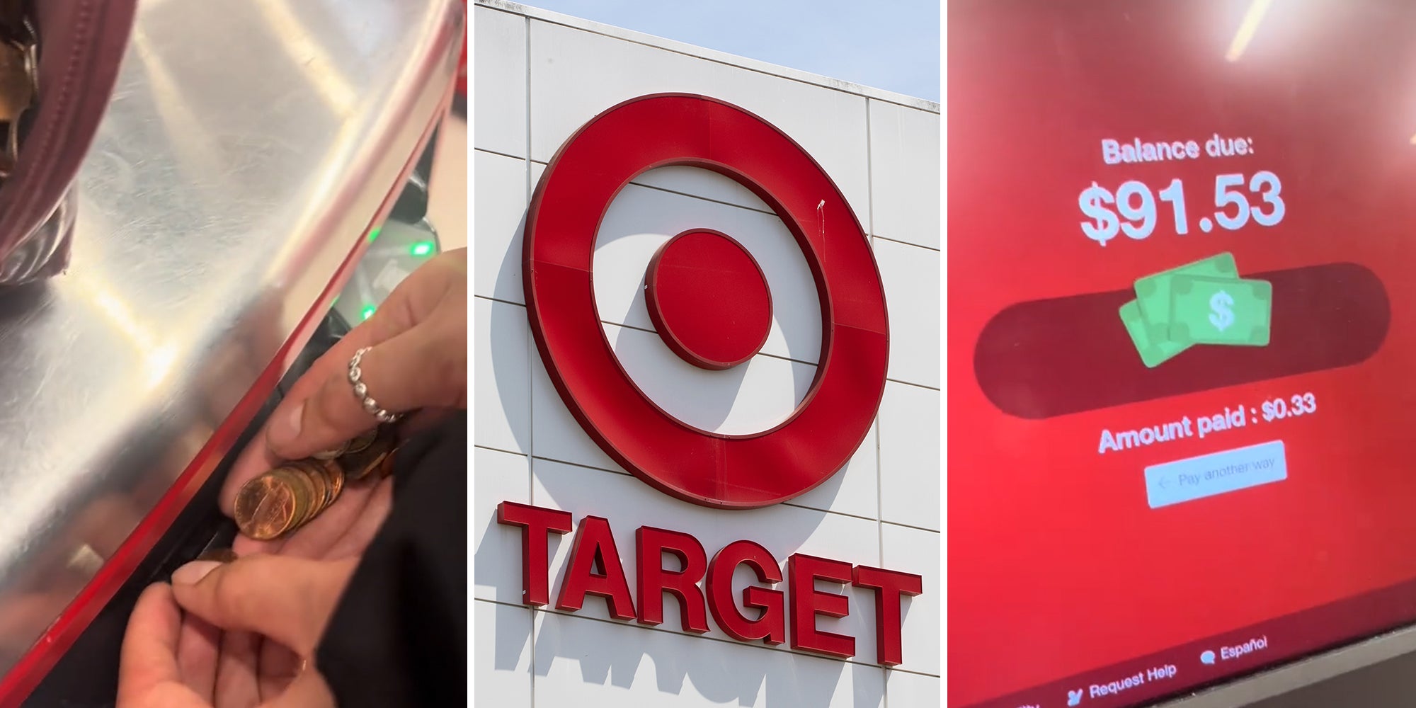 Target Shopper Pays for Nearly 100 Purchase in Coins