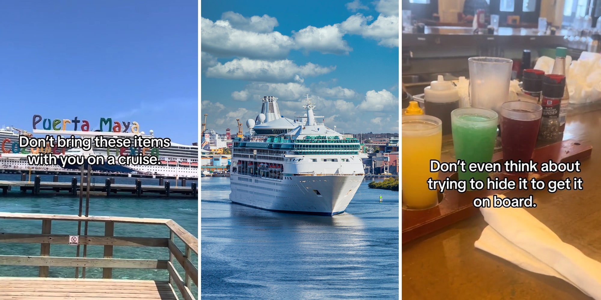 Cruise Expert Shares What Not to Bring on Cruise