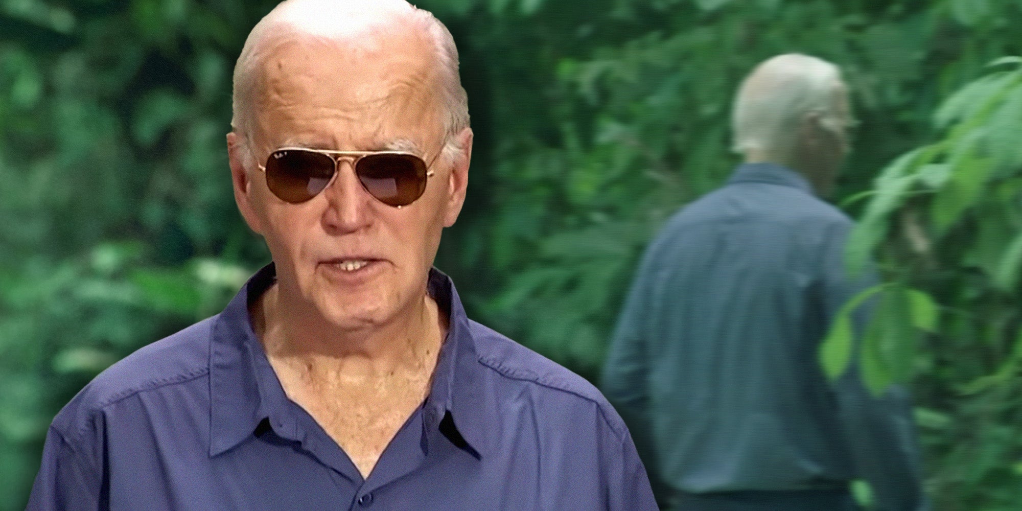 Video Biden Disappears Into the Amazon, Never to Be Seen