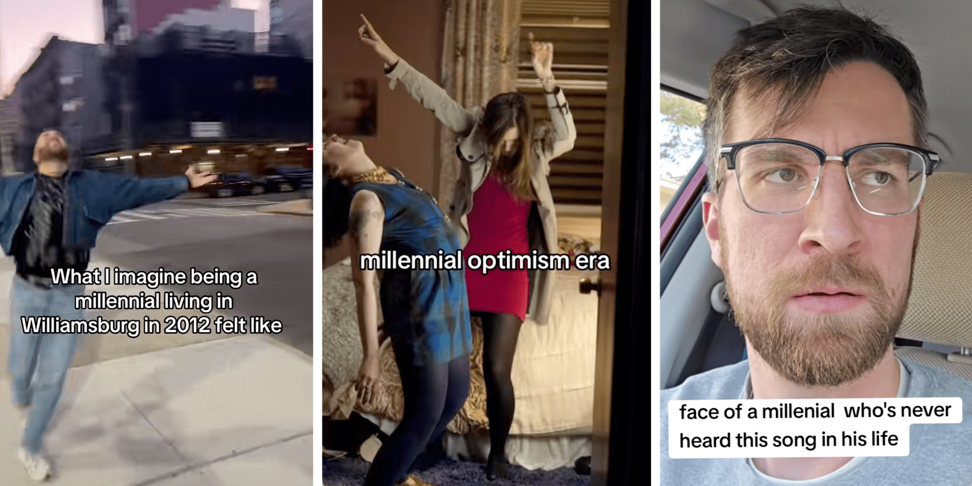 Millennials react to TikTok's bizarre "millennial optimism" trend